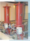 Red Valves Control Pinch Valves