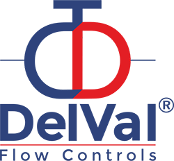 DelVal valve logo