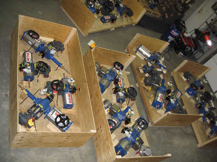 Multiple actuator OEMs paired to valves